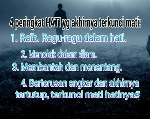 4 peringkat hati rosak