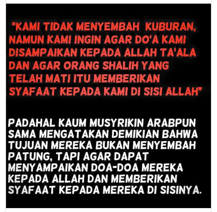 Tidak sembah kubur tapi