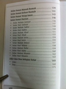 Contoh solat-solat rekaan yang tiada dalam Islam
