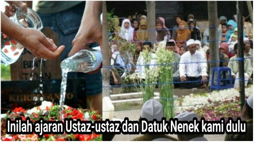 Siram air tabur bunga talqin tahlil-picsay